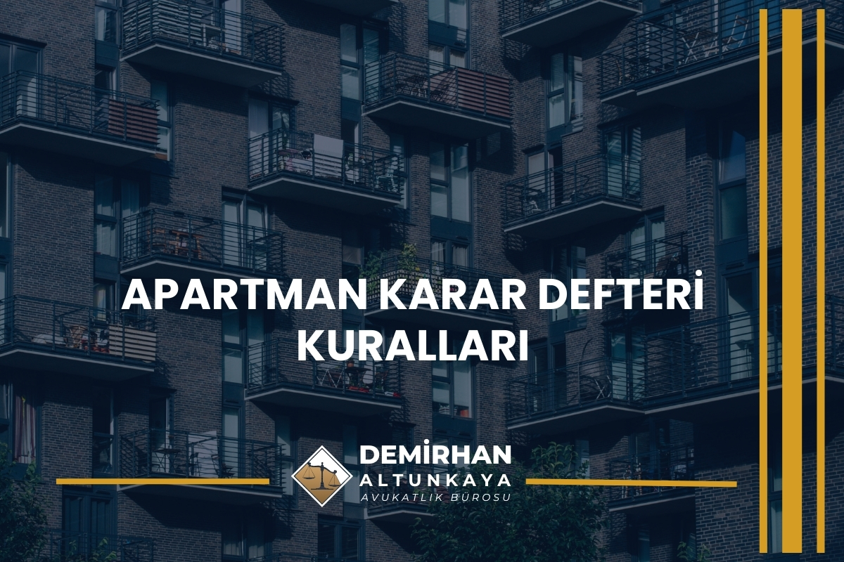 Apartman Karar Defteri Kuralları